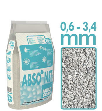 Abso'net multi sorb vloerkorrels - garagekorrels
Standaard garagekorrels / vloerkorrels Abso'net multi sorb