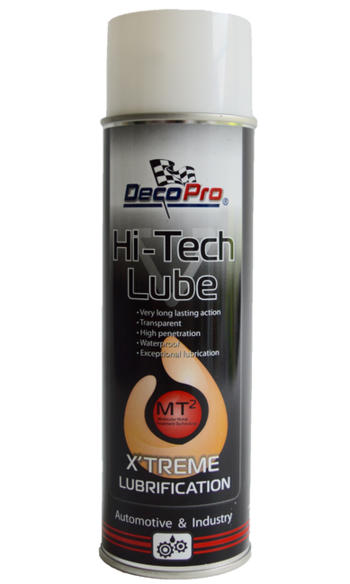 Hi-Tech lube
Hoogtechnologisch smeermiddel dat kan gebruikt worden in de moeilijkste omstandigheden. Hi-Tech lube
