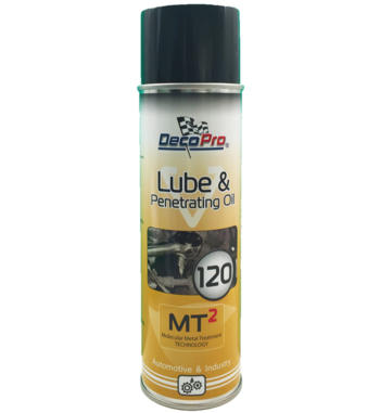 Lube & penetrating oil 120
Lube & Penetrating Oil 120 est une huile parfaite qui lubrifie, nettoie et protège et qui est résistante à l’eau et à la chaleur. Lube & penetrating oil