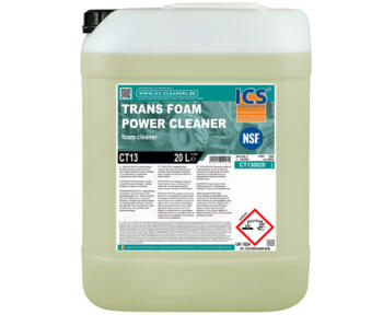 Trans foam power cleaner