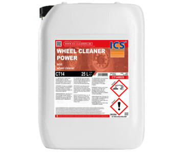 Wheel cleaner power