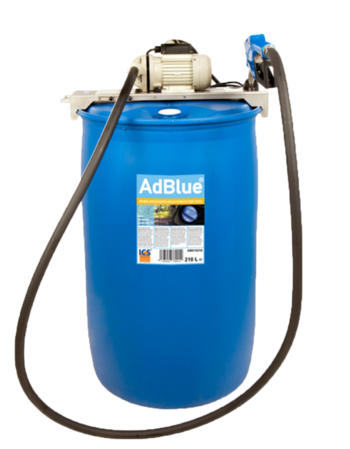 AdBlueŽ elektrische vatpomp met afslagpistool 15 of 19 mm
Deze elektrische AdBlueŽ vatpomp is een onmisbaar hulpmiddel bij het gebruik van AdBlueŽ in vaten van 200L. AdBlueŽ elektrische vatpomp