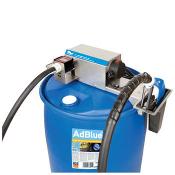 AdBlue vatpomp met flowmeter
Deze elektrisch pomp is een onmisbaar hulpmiddel voor het gebruik van AdBlue. AdBlue vatpomp