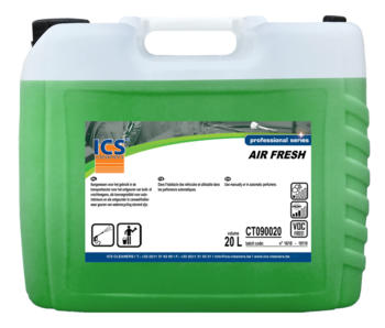 Air fresh
Hoog geconcentreerde oppervlakte actieve parfumolie oplossing met reinigende capaciteiten. Air fresh