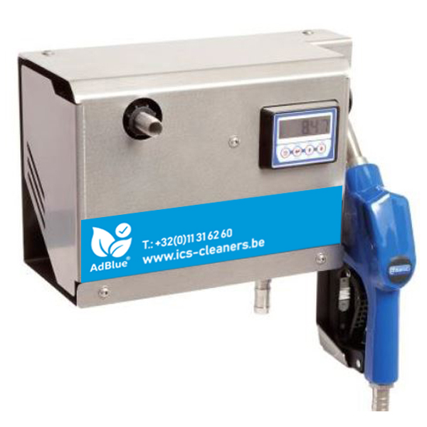Pompe automatique AdBlue IBC avec débitmètre ICS Cleaners
