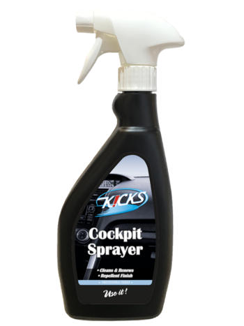 Cockpit sprayer 500 ml spray
Cockpit sprayer