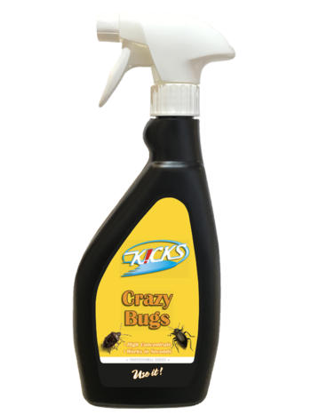 Crazy bugs 500 ml spray
Crazy bugs insectreiniger verwijdert moeiteloos insecten. Crazy bugs