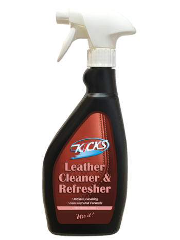 Leather cleaner & refresher