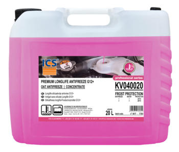 Antivries premium longlife G12+ concentraat 20 L - can
Organic Acid Technology silicaatvrije antivries Antivries premium longlife G12+ concentraat