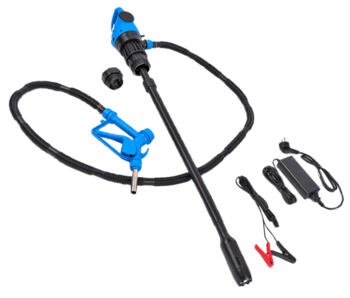 AdBlue elektrische vatpomp met manueel pistool 15 mm
Deze elektrische AdBlue vatpomp is de eenvoudigste en meest economische oplossing voor het elektrisch tanken van AdBlue®. AdBlue elektrische vatpomp